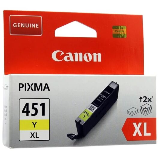 Картридж Canon CLI-451Y XL, фото 2