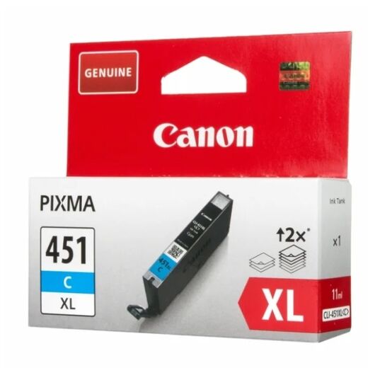 Картридж Canon CLI-451C XL, фото 1