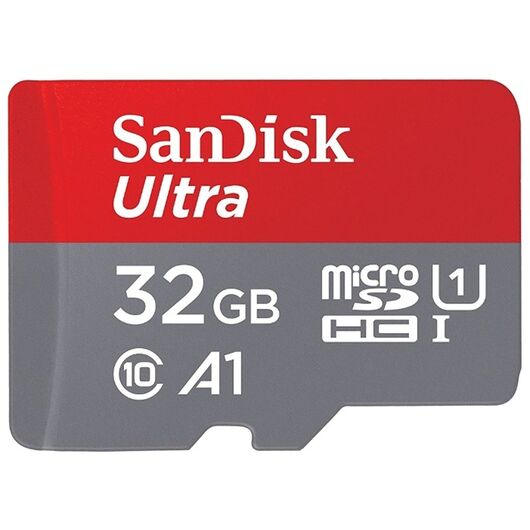 SanDisk Ultra microSDHC Class 10 UHS Class 1 A1 98MB/s 32GB + SD adapter, фото 1