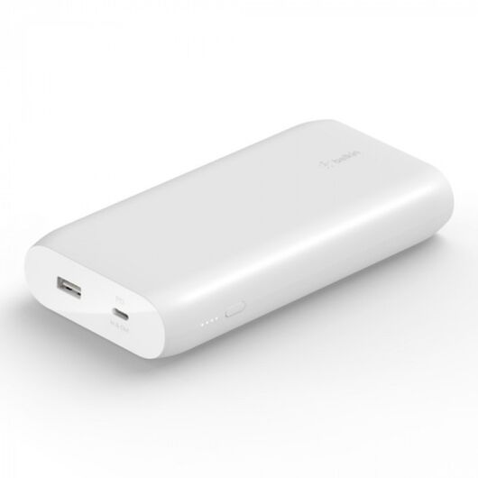 Аккумулятор Belkin Power Bank 20000, 30W PD USBC IN/OUT, USBA OUT, White, фото 5