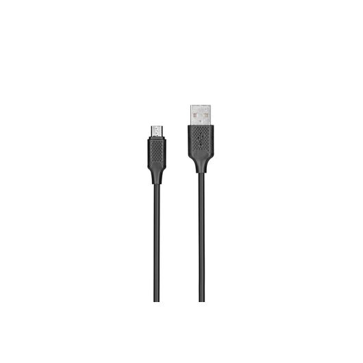 Кабель KITs micro USB 2A Black 1m (KITS-W-002), фото 10