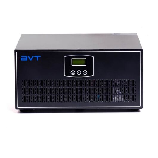 Инвертор напряжения AVT 1000W (SM1012H) with battery 1x100AH, фото 1