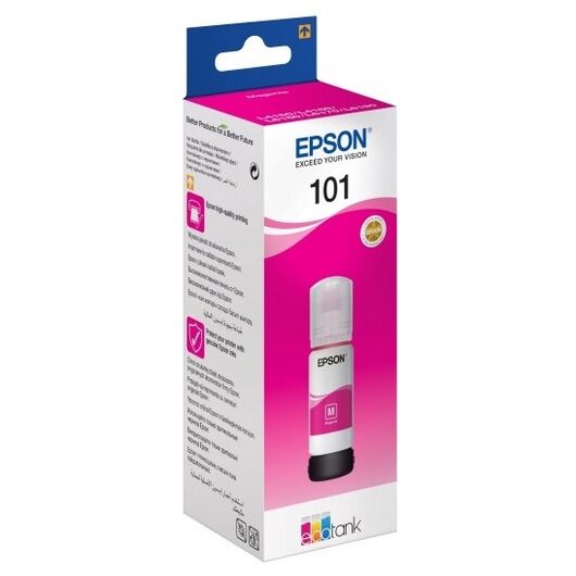 Чернила Epson 101 EcoTank Ink Bottle Magenta (C13T03V34A), фото 2