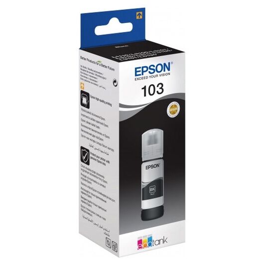 Чернила Epson 103 EcoTank Ink Bottle Black (C13T00S14A), фото 2