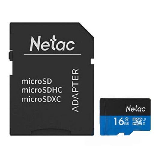 Netac microSDHC 16 GB Class 10 + SD adapter, фото 2