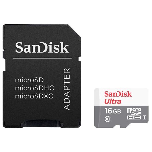 SanDisk Ultra microSDHC Class 10 UHS-I 80MB/s 16GB + SD adapter, фото 9