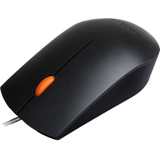 Мышь Lenovo 300 Black USB, фото 2