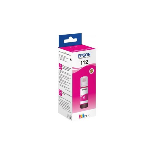 Чернила Epson 112 EcoTank Ink Bottle Magenta (C13T06C34A), фото 1