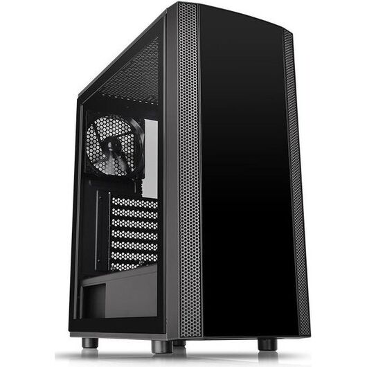 Компьютерный корпус Thermaltake Versa J25 TG Black, фото 9