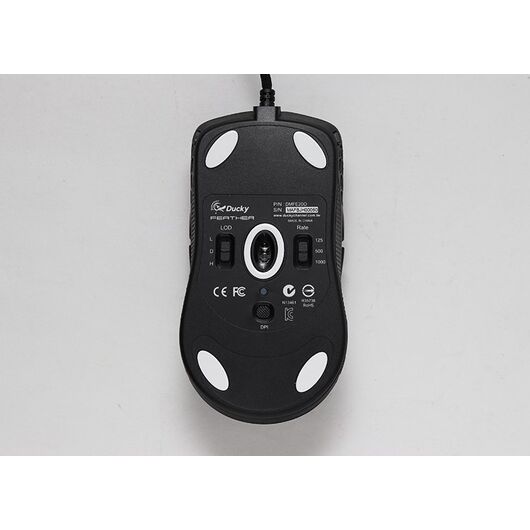 Игровая мышь Ducky Feather Blue Edition Black, фото 4