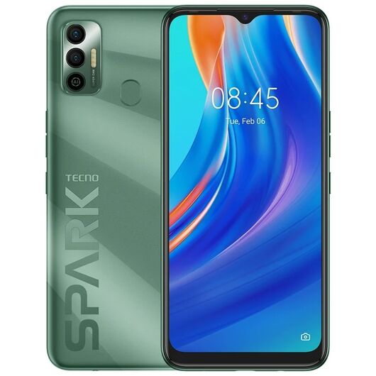 Смартфон TECNO Spark 7 4/64GB Spruce green, фото 1