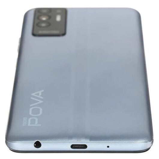 Смартфон TECNO Pova 2 4/128GB Polar Silver, фото 15