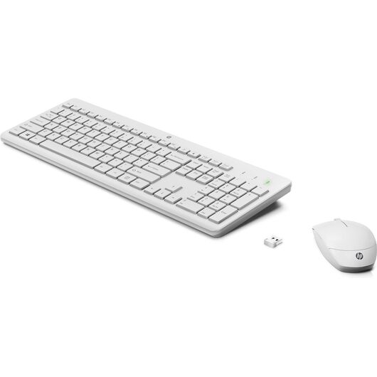 Беспроводная клавиатура и мышь HP 230 White, фото 10