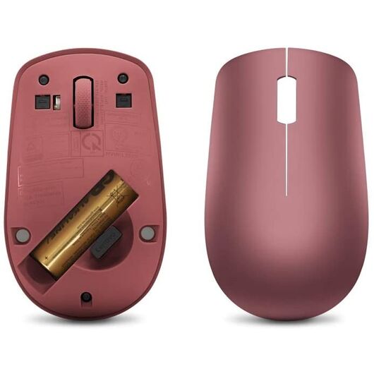 Беспроводная мышь Lenovo 530 Wireless Mouse Cherry Red, фото 4