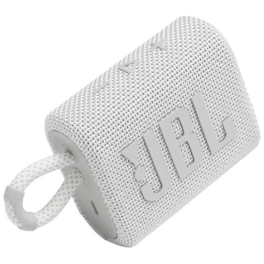 Портативная акустика JBL GO 3 White, фото 3