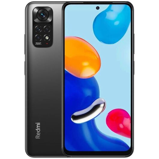 Смартфон Xiaomi Redmi Note 11 4/64 ГБ Graphite Gray, фото 1