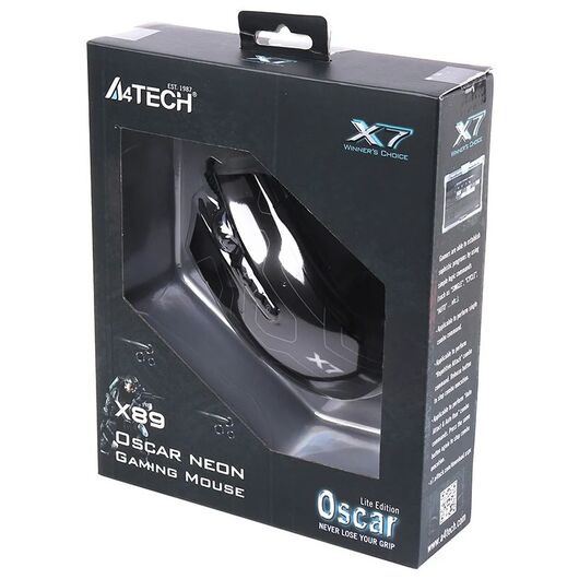Игровая мышь A4Tech X89 Black, фото 7