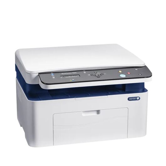 Монохромный многофункциональный принтер / МФУ А4 ч/б Xerox WC 3025BI (Wi-Fi), фото 1