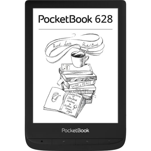 Электронная книга PocketBook 628, Ink Black, фото 1