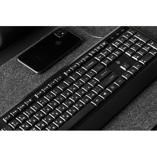 Клавиатура 2E KS130 USB Black, фото 2