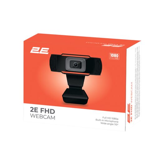 Веб-камера 2E FHD USB Black, фото 9