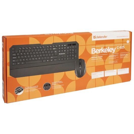 Клавиатура и мышь Defender Berkeley C-925, фото 2
