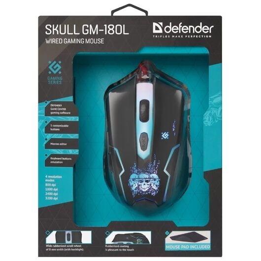 Мышь Defender Skull GM-180L, фото 4