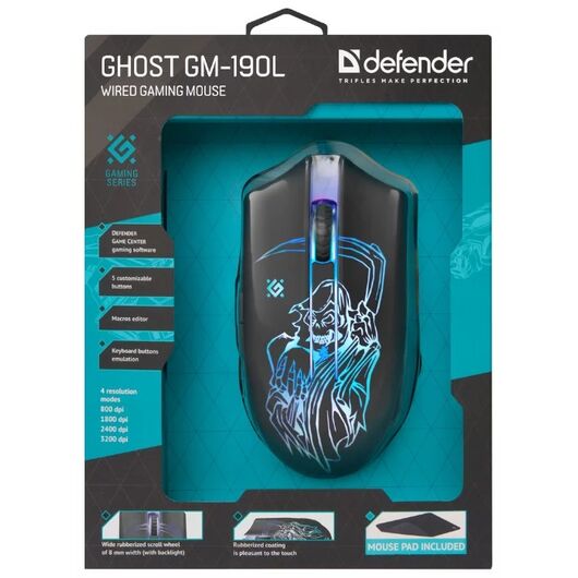 Мышь Defender Ghost GM-190L, фото 12
