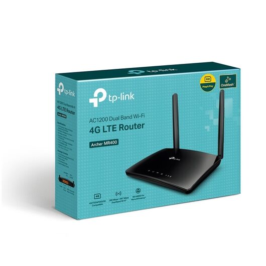 Wi-Fi роутер AC1200 Двухдиапазонный 4G LTE Archer MR400, фото 13