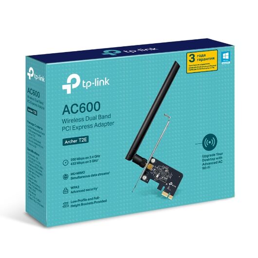 Двухдиапазонный Wi‑Fi адаптер PCI Express AC600, фото 3