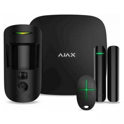 Комплект охранной сигнализации Ajax StarterKit Cam black EU, фото 1