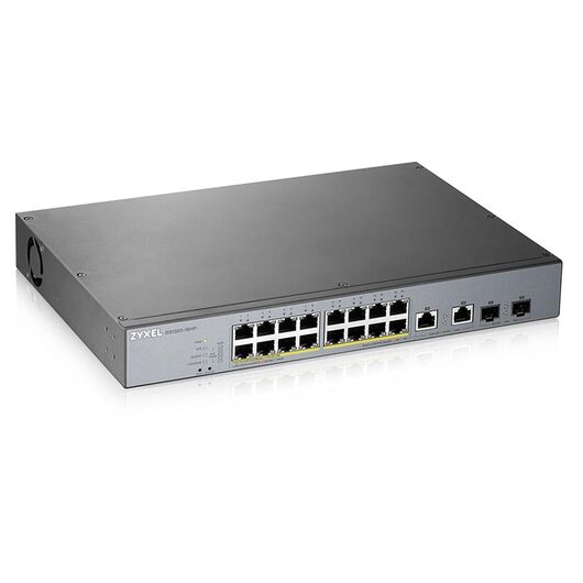 Коммутатор ZyXEL GS1350-18HP 16-PoE Smart 18-ports, GS1350-18HP-EU0101F, фото 2