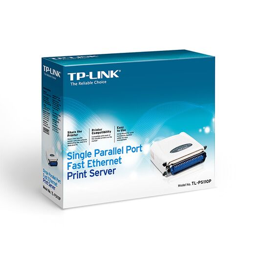 Принт-сервер с 1 параллельным портом и 1 портом Fast Ethernet, фото 3