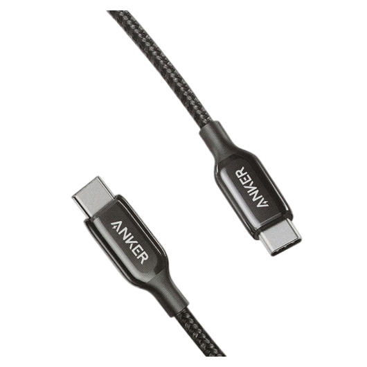 USB кабель Anker PowerLine+ III USB-C to USB-C 2.0 Cable Black, фото 2