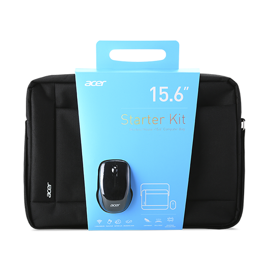 Сумка для ноутбука с мышкой ACER Starter Kit 15.6 &quot; Carrying Bag + Wireless Mouse, фото 1