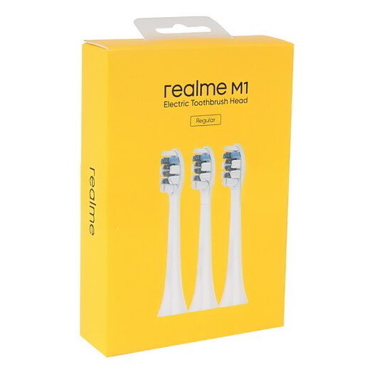 Комплект сменных насадок Realme M1 Electric Toothbrush Head RMH2012-C (3 шт), White, фото 2