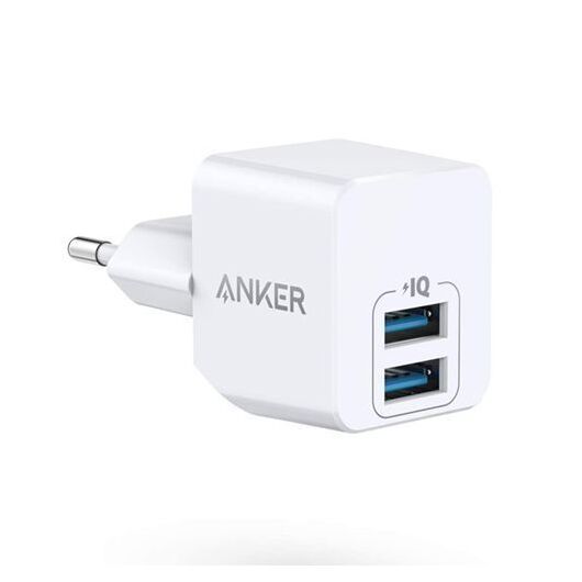 Адаптер питания Anker PowerPort Mini, white, фото 1