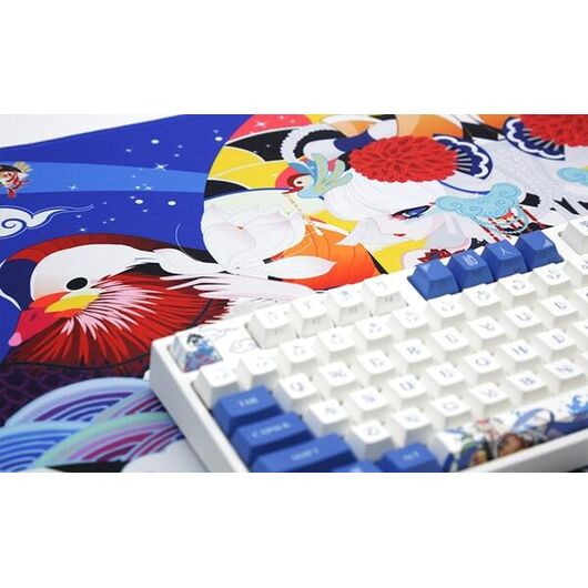 Игровая поверхность Varmilo Lovebirds Blue Desk Mat XL, фото 2