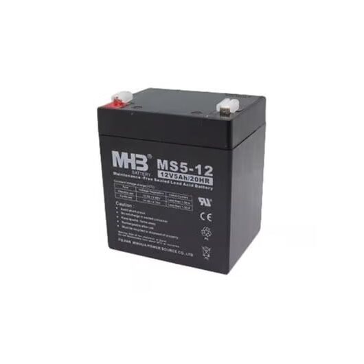 Аккумуляторная Свинцово-кислотная батарея MHB MS5-12, фото 2