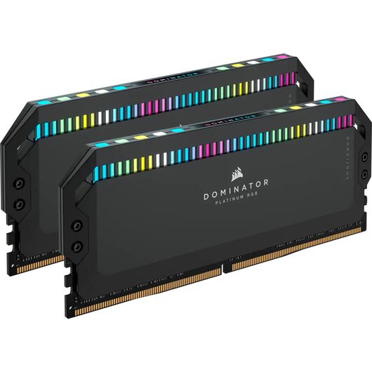 Модуль памяти DOMINATOR® PLATINUM RGB 64 ГБ (2x32 ГБ) DDR5 DRAM 6000 МГц C40 — черный, фото 1