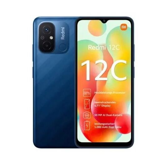 Смартфон Redmi 12C Ocean Blue 3+64, фото 1