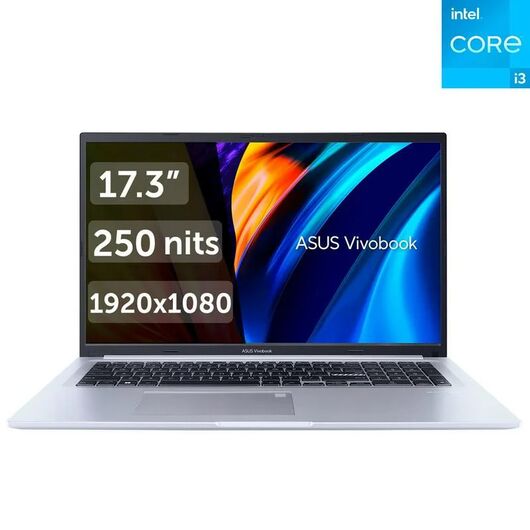 Ноутбук Asus Vivobook X1702ZA-AU155 (90NB0WZ1-M00640) / i3 1220P / 8GB / SSD 512GB / 17.3&quot;, серый, фото 1