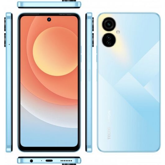 Смартфон TECNO CAMON 19 Neo (6+128 ) Ice Mirror CH6i, фото 3