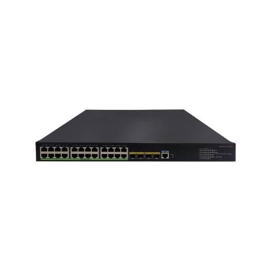 Комутатор H3C S5170-28S-HPWR-EI L2 Ethernet Switch with 24*10/100/1000BASE-T Ports and 4*1G/10G BASE-X SFP Plus Ports,(AC),PoE+, фото 1