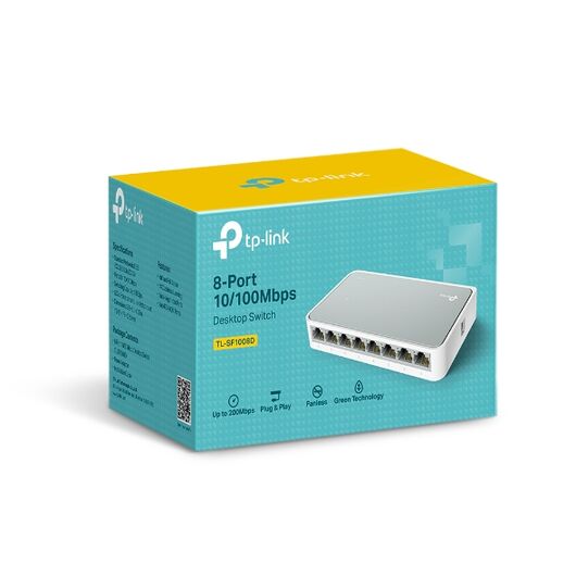 Коммутатор TP-LINK TL-SF1008D, фото 3