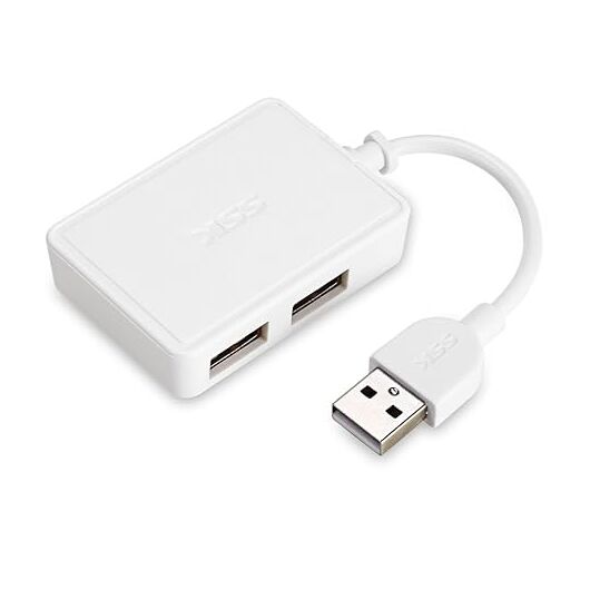 Конвертер USB SSK SHU200 White, фото 2