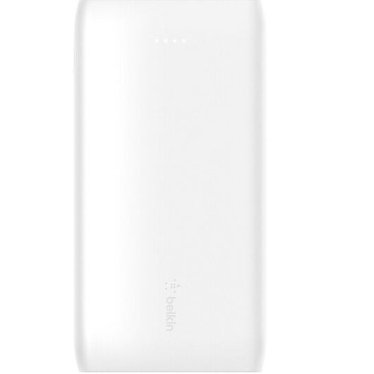 Портативное зарядное устройство Power Bank Belkin 10000mAh 18W USB-A, USB-C White (BPB001BTWH), фото 1