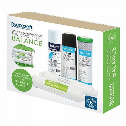 Комплект картриджей Ecosoft PURE Balance &quot;6 месяцев&quot; (CHV5PUREBAL), фото 3