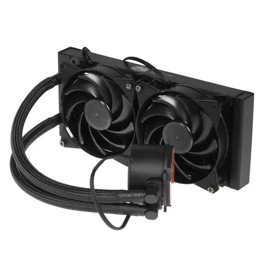 СЖО Cooler Master MasterLiquid 240 (MLX-D24M-A20PW-R1) (277×119,6×27, 650-2000 об/мин, 6-30 дб) универсальная, фото 2