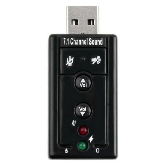 Внешняя звуковая карта USB 7.1 Channel Sound, фото 1